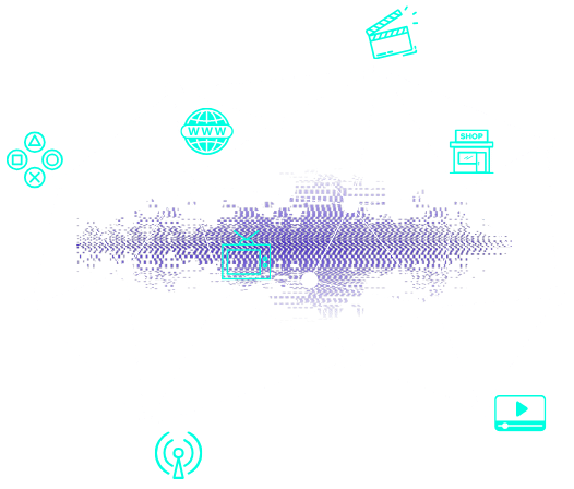 Film, tv, online, platforms, games, radio, web3, digital music music